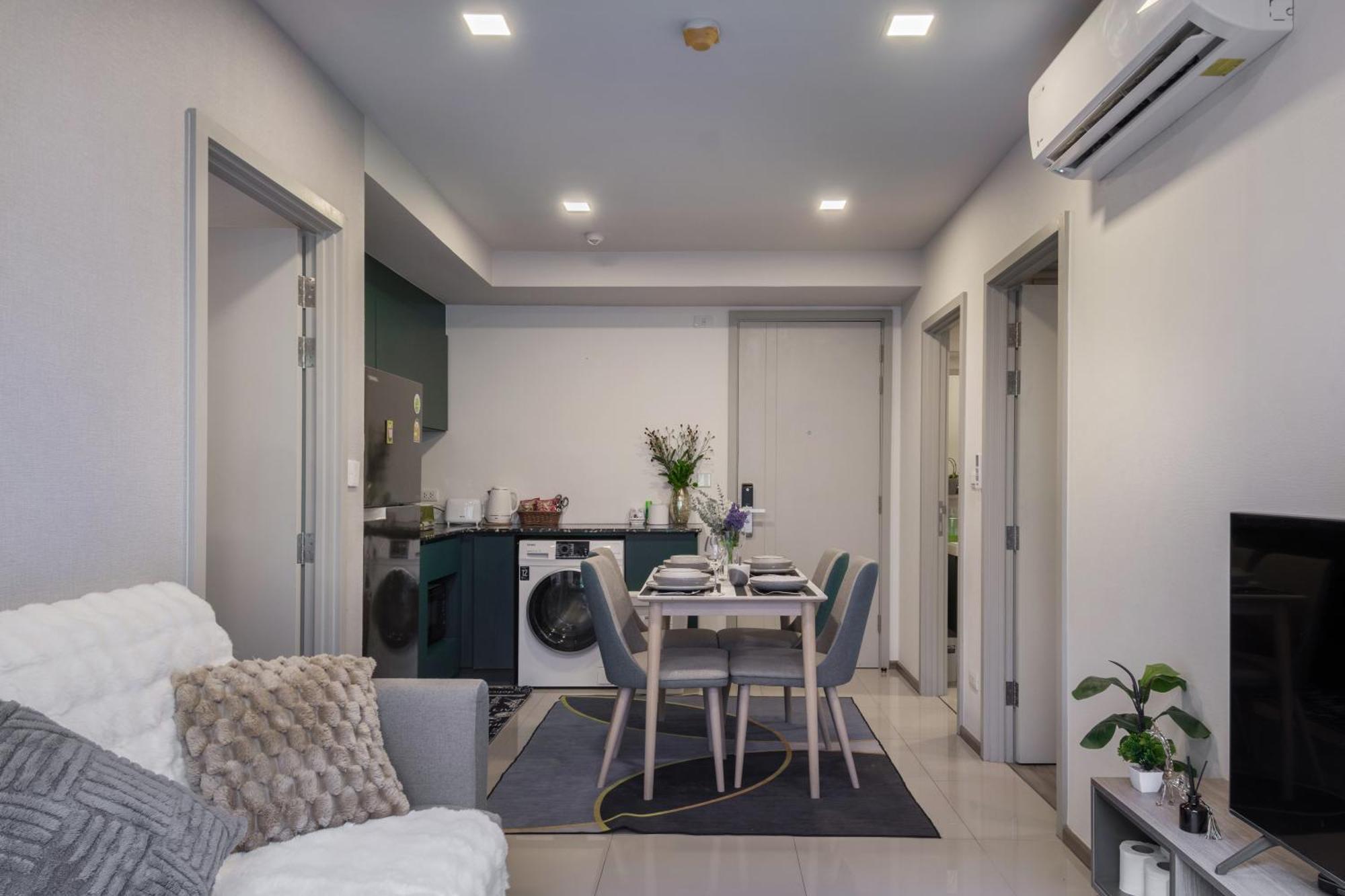 Appartamento Brissluxe At Bts Onnut Sukumvit 50 Bangkok Esterno foto