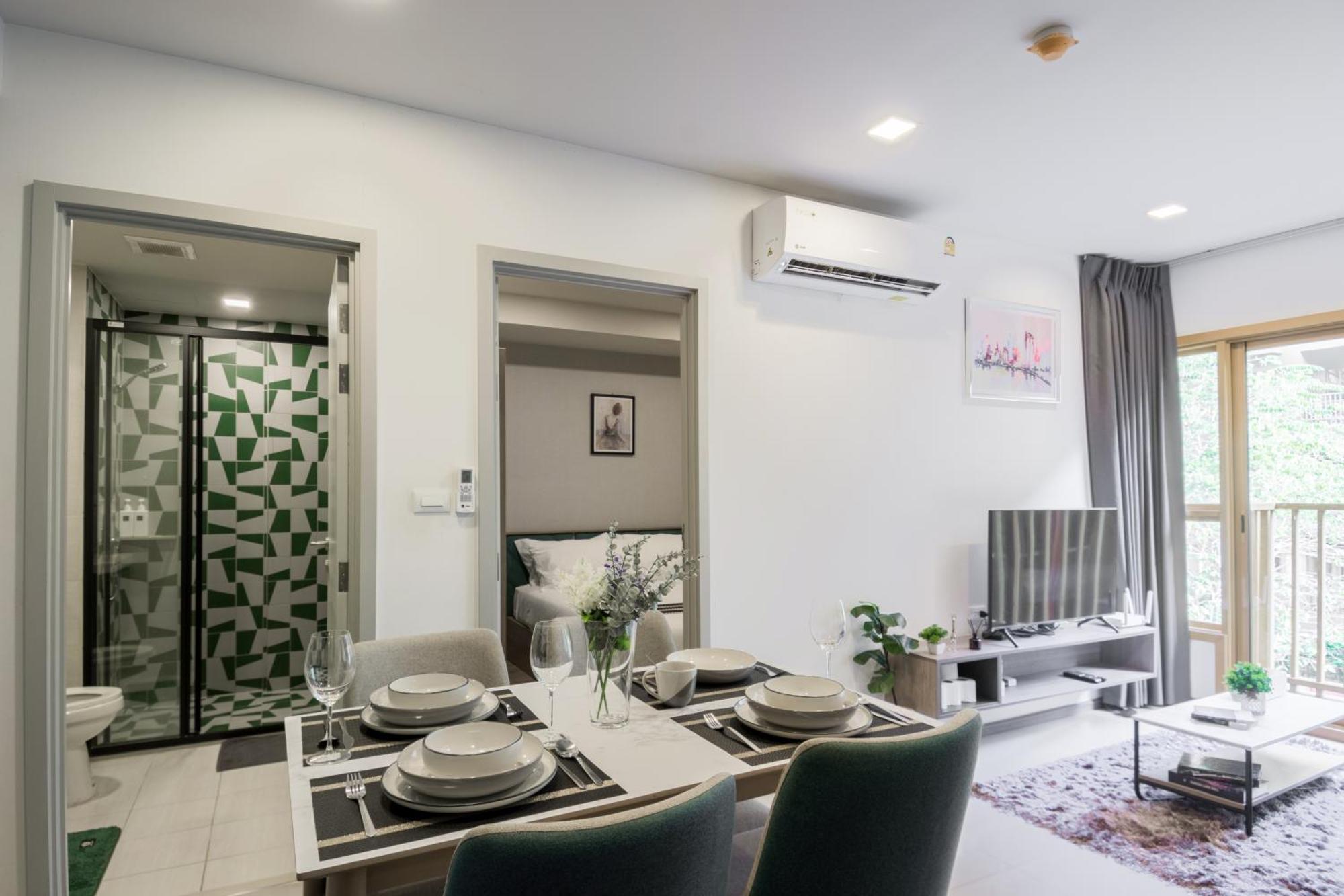Appartamento Brissluxe At Bts Onnut Sukumvit 50 Bangkok Esterno foto