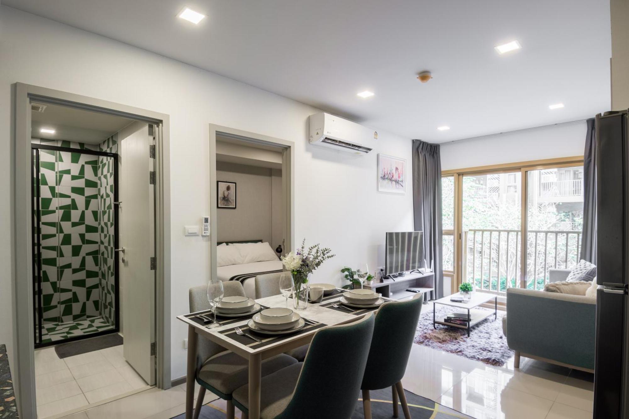 Appartamento Brissluxe At Bts Onnut Sukumvit 50 Bangkok Esterno foto